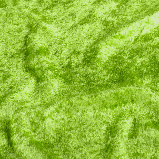 Velours fabric Unicolour Lime Green