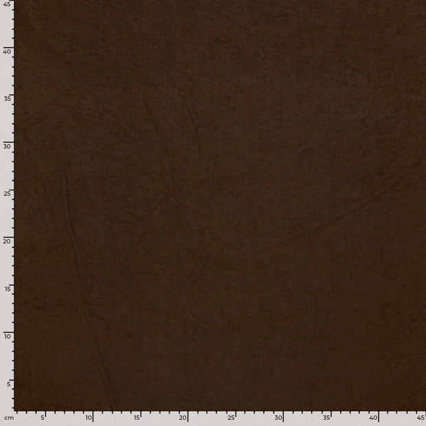 Aloba fabric Unicolour Dark Brown