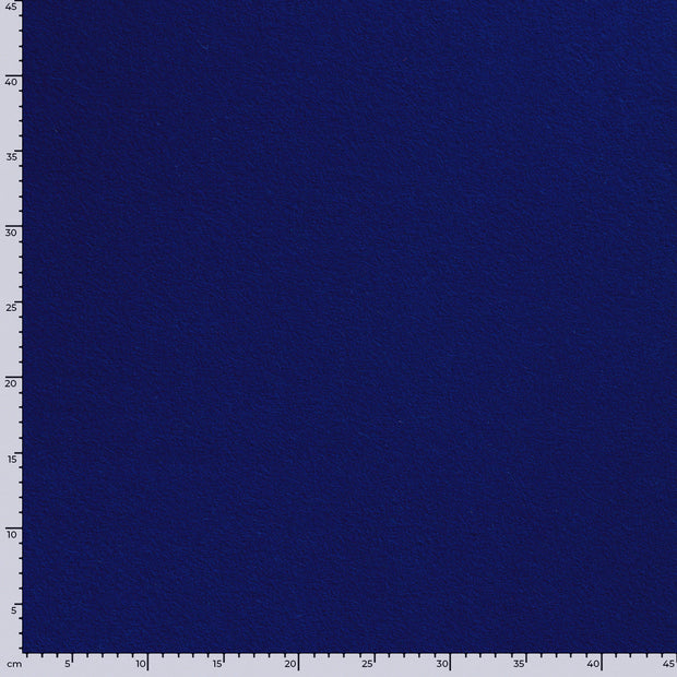 Wool Boucle fabric Unicolour Cobalt