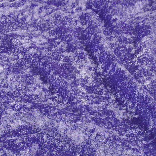 Velours fabric Unicolour Purple