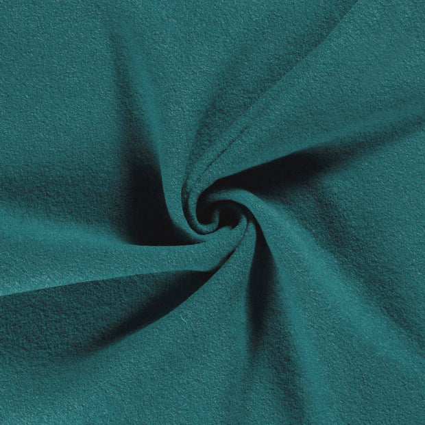 Wool Boucle fabric Dark Mint 