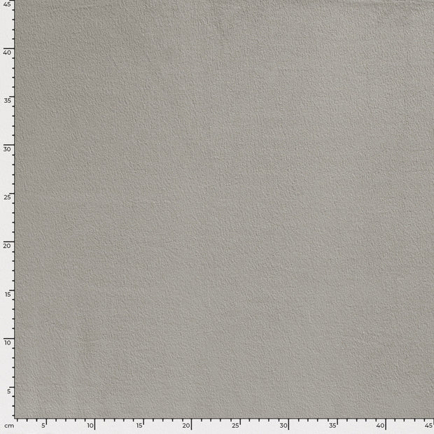 Polaire tissu Unicolore Gris clair