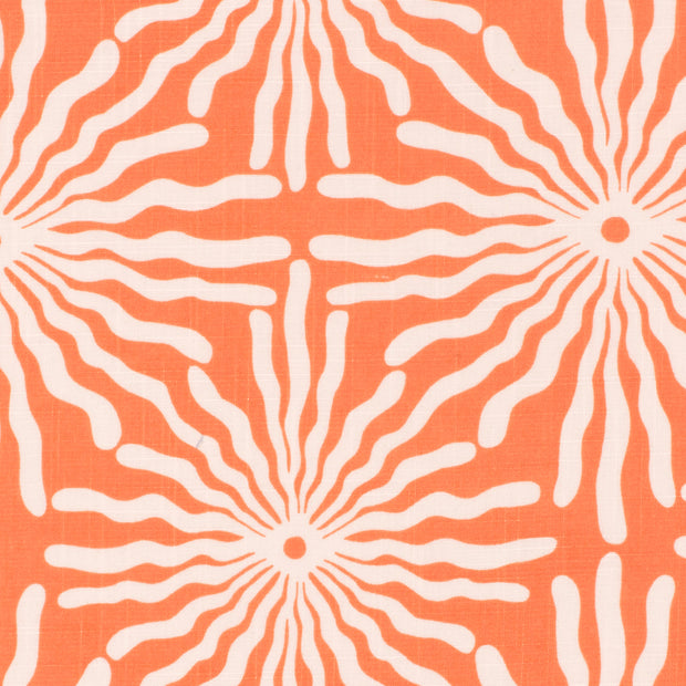 Woven Cotton Viscose fabric Suns Coral