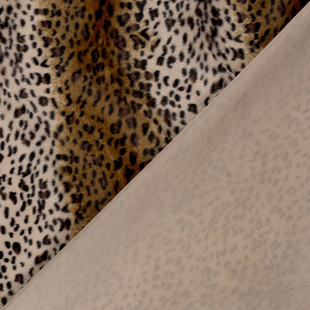 Velours fabric Cheetah printed 