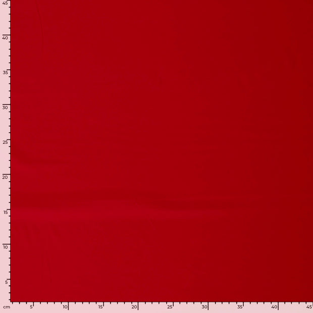 Punta di Roma fabric Unicolour Red