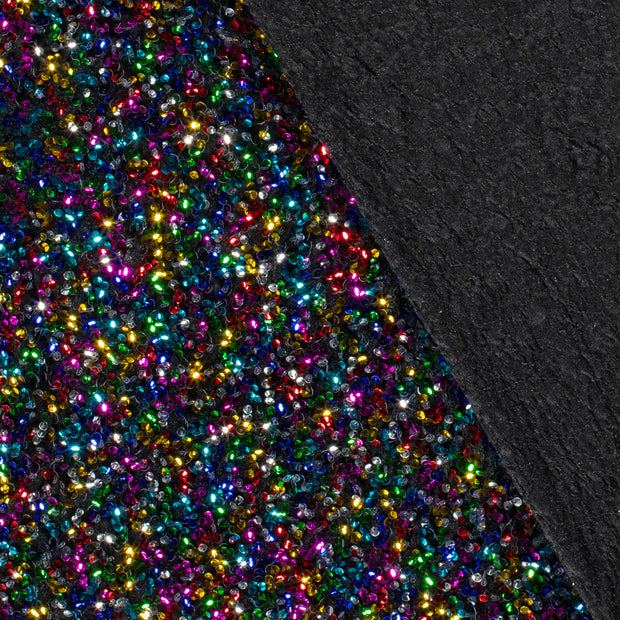 Velvet fabric Unicolour Sequins 