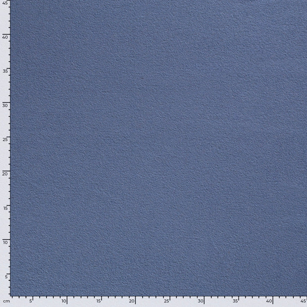 Wool Boucle fabric Unicolour Baby Blue