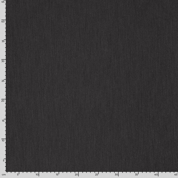 Gabardine fabric Unicolour Dark Grey