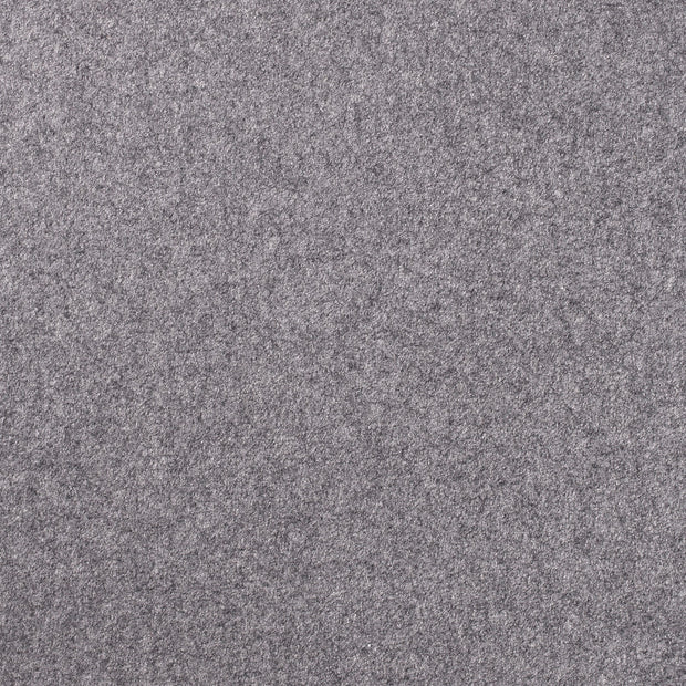 Wool Boucle fabric Grey matte 