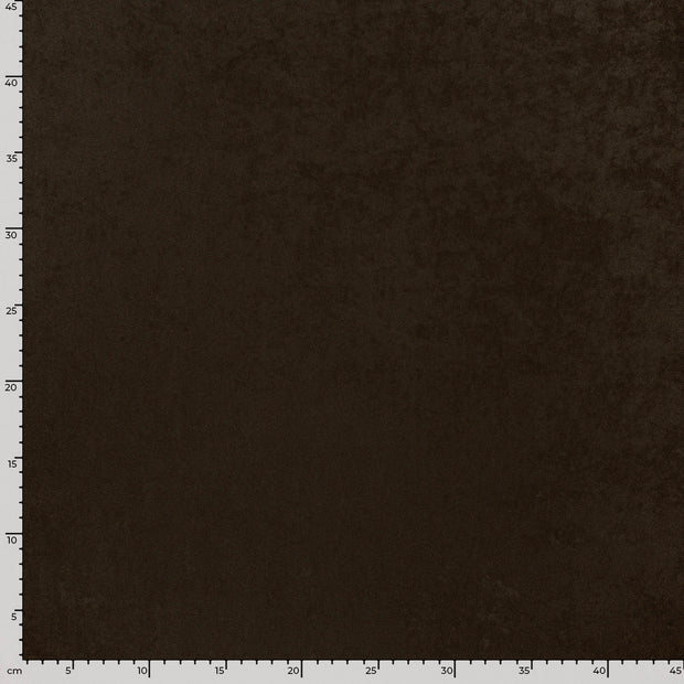 Aloba fabric Unicolour Dark Brown