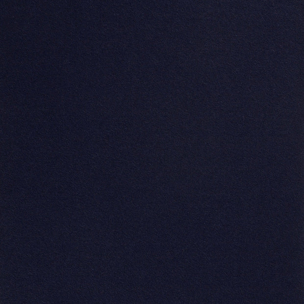 Wool Boucle fabric Navy matte 