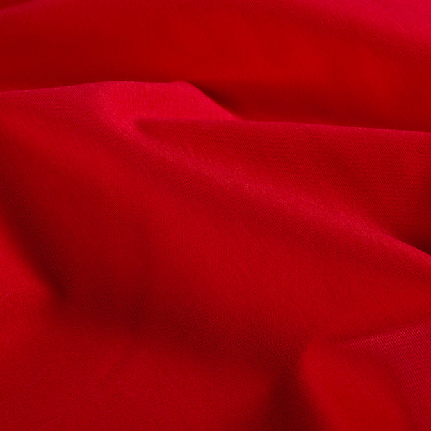 Punta di Roma fabric Unicolour Red