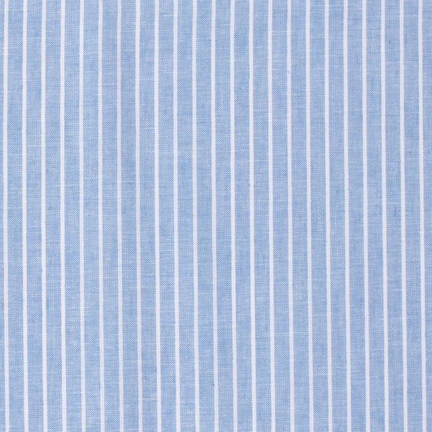 Chambré fabric Stripes Baby Blue