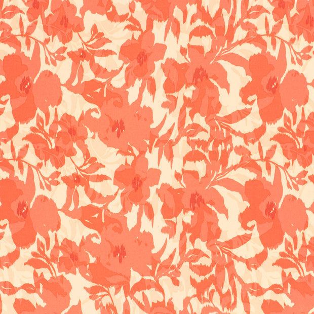 Viscose Satin fabric Salmon shiny 