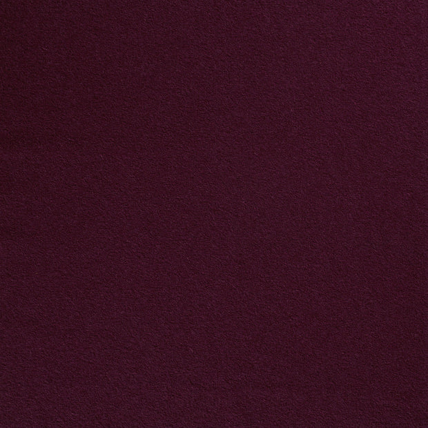 Chiffon en laine tissu Bordeaux mat 