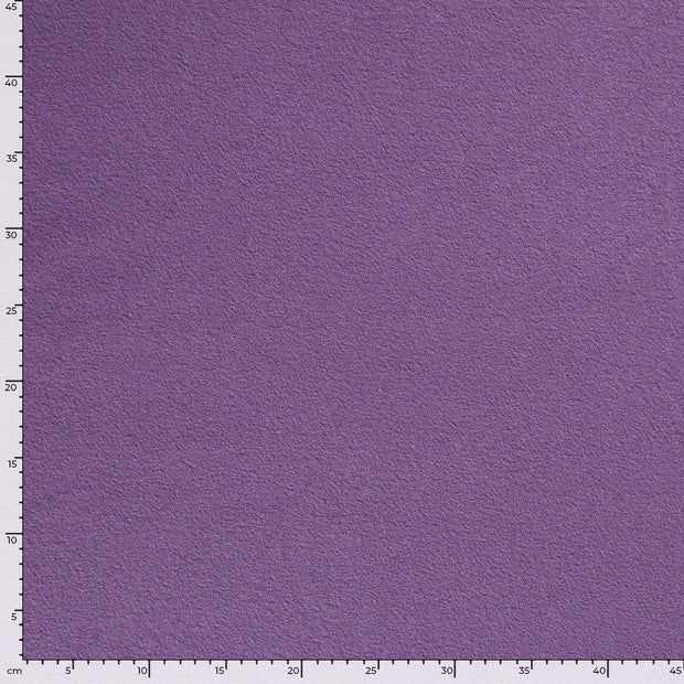 Chiffon en laine tissu Unicolore Lilas