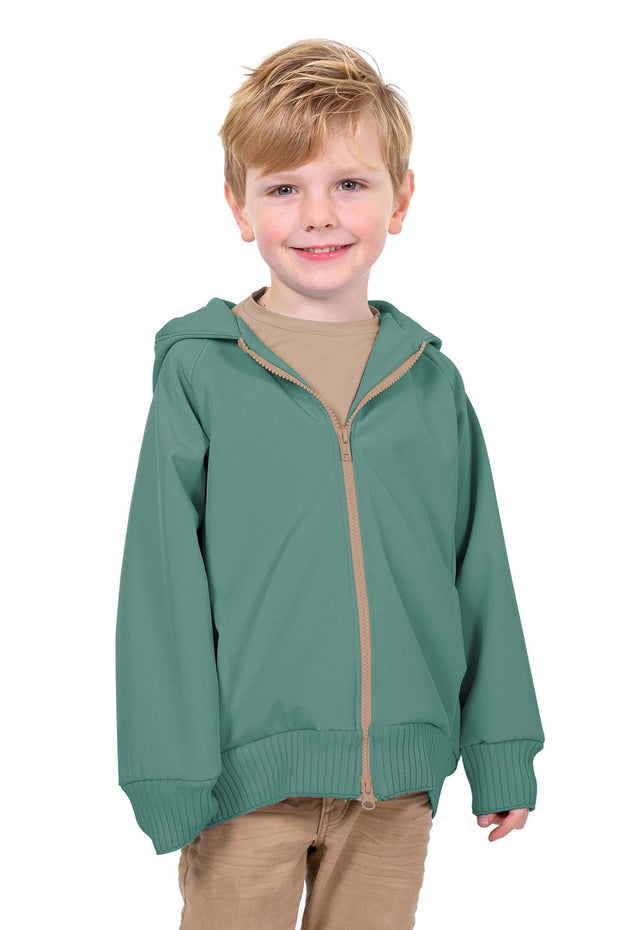 Softshell stof Effen Petrol