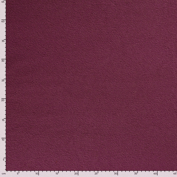 Chiffon en laine tissu Unicolore Lilas