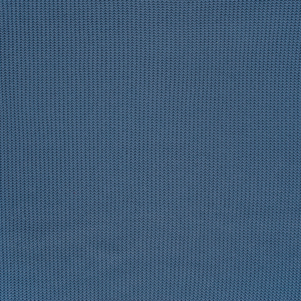 Heavy Knit fabric Indigo matte 