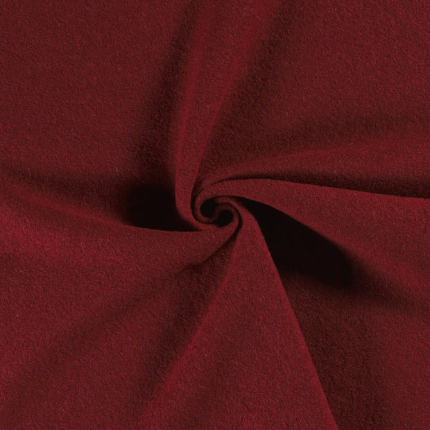 Chiffon en laine tissu Rouge 