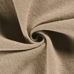 Chiffon en laine Unicolore Beige