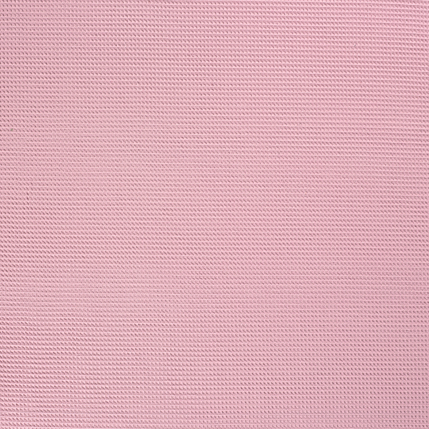 Waffle piqué fabric Pink matte 