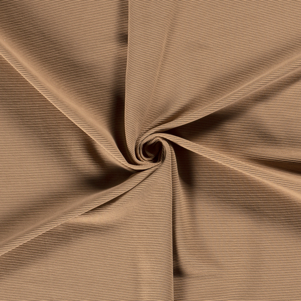 Ottoman jersey fabric Nutmeg 