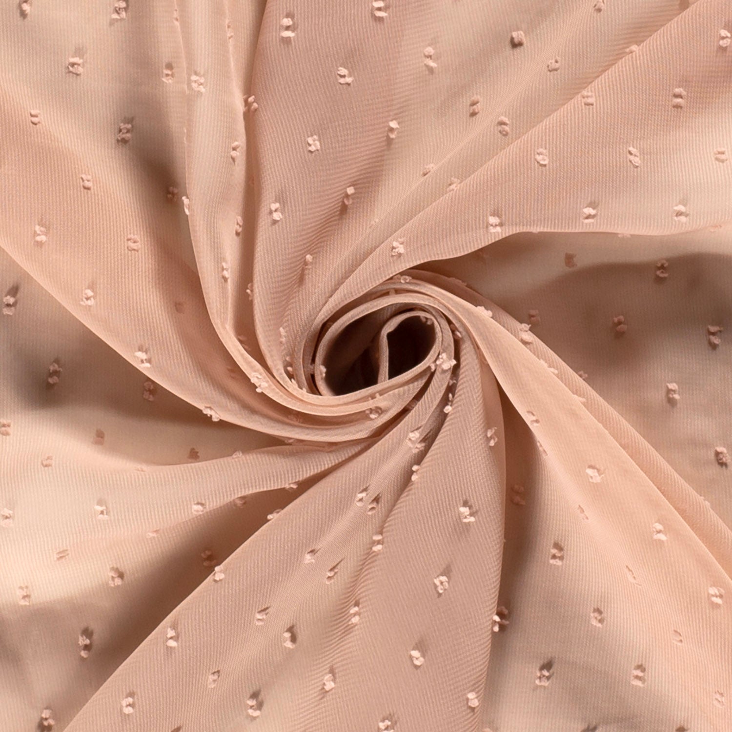 Rose gold top chiffon fabric