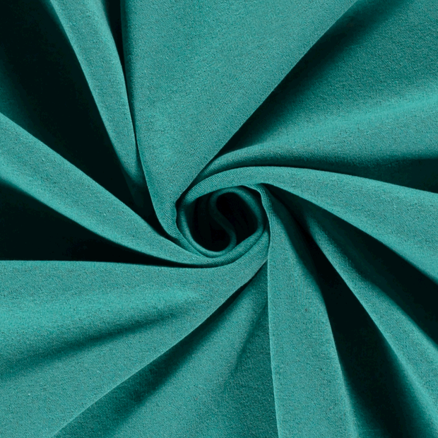 Jogging fabric Unicolour Turquoise