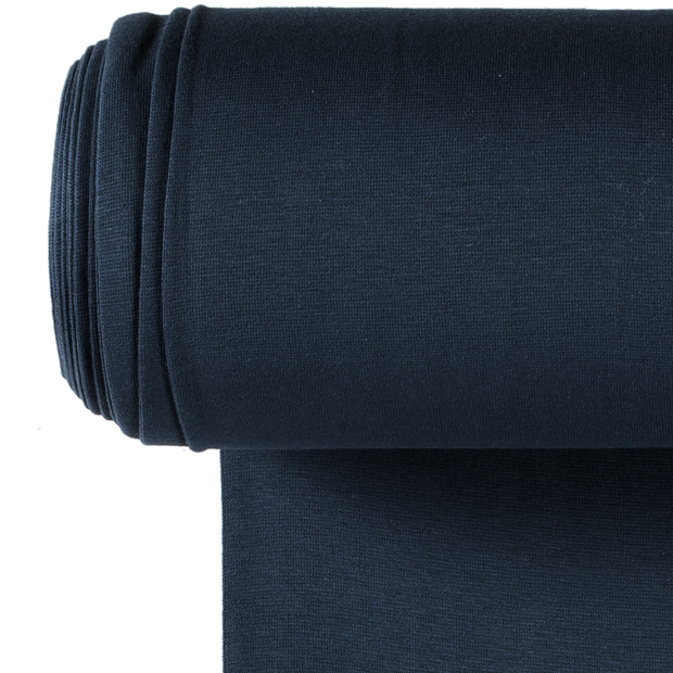 Cuff fabric Unicolour Dark Indigo