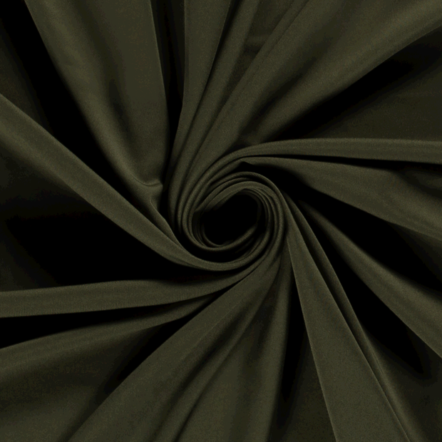 Sportswear Jersey fabric Unicolour Khaki Green