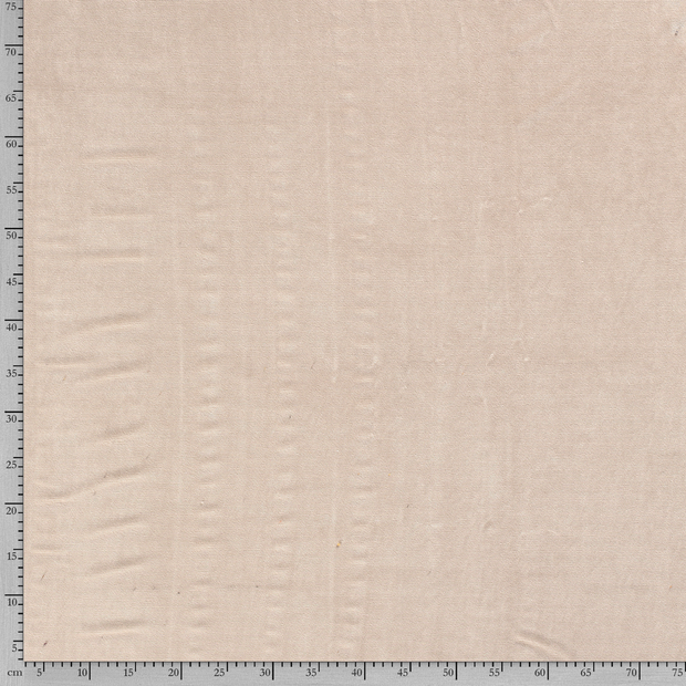 Velours tissu Rib Beige