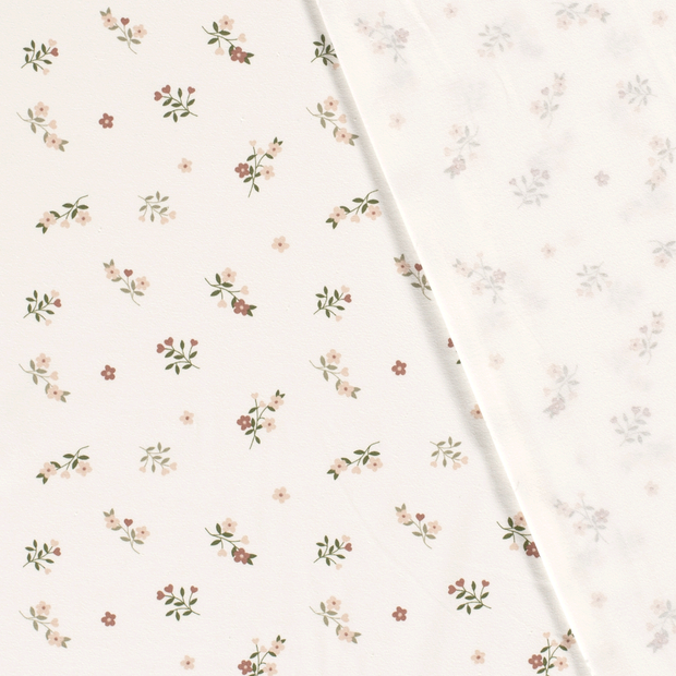 Cotton Jersey fabric Flowers printed 