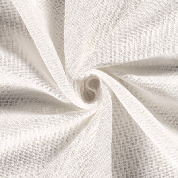 Heavy Cotton Slub tissu Unicolore Blanc