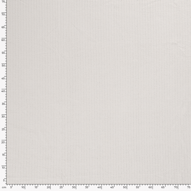 Knitted Waffle fabric Unicolour Light Grey