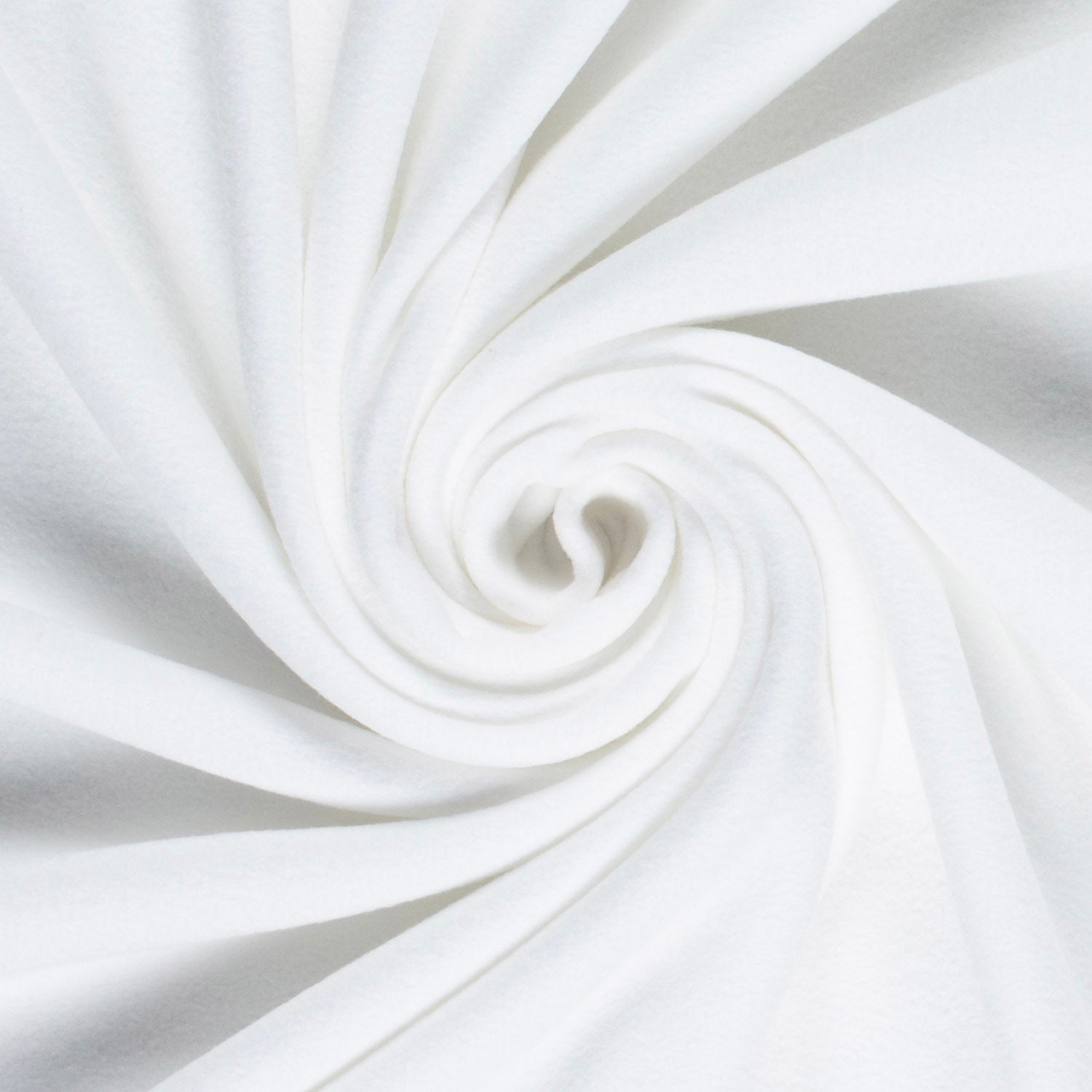 White MicroFleece Fabric Wholesale