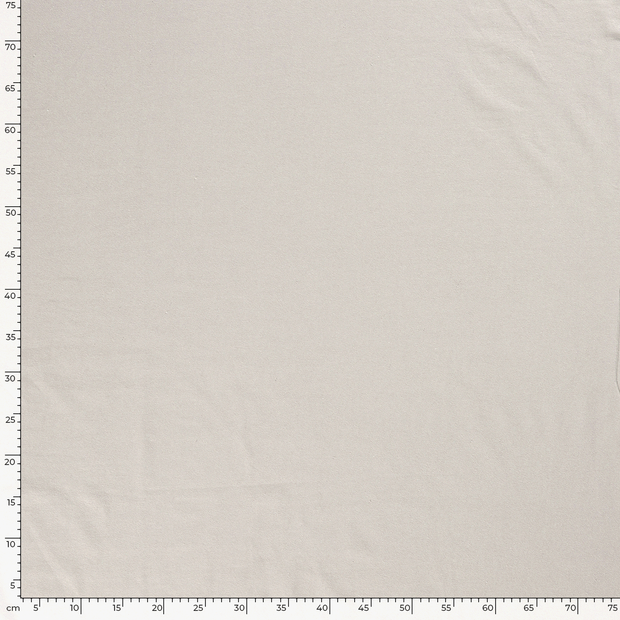 Cotton Jersey fabric Unicolour Light Grey