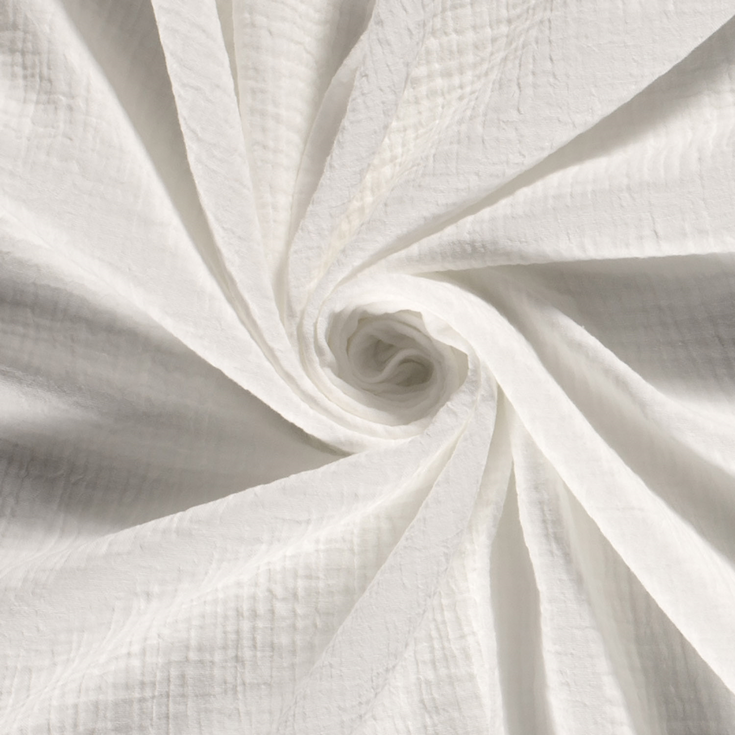 Muslin fabric by the meter, white - 03001/050