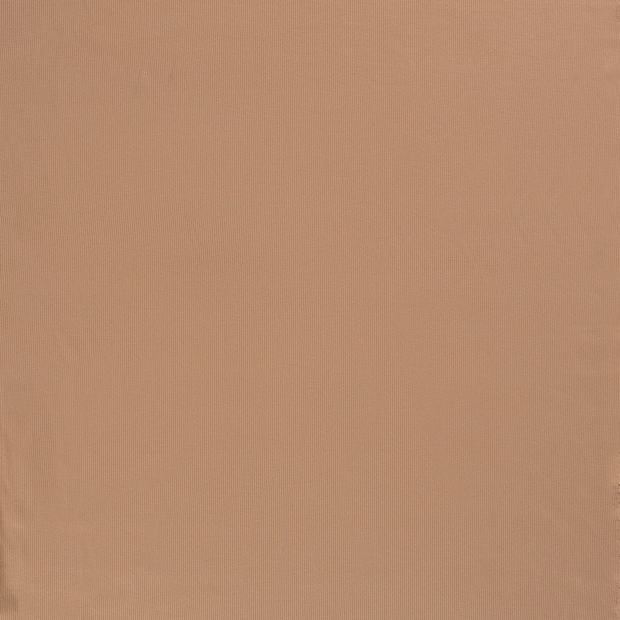 Rib Jersey fabric Nutmeg matte 