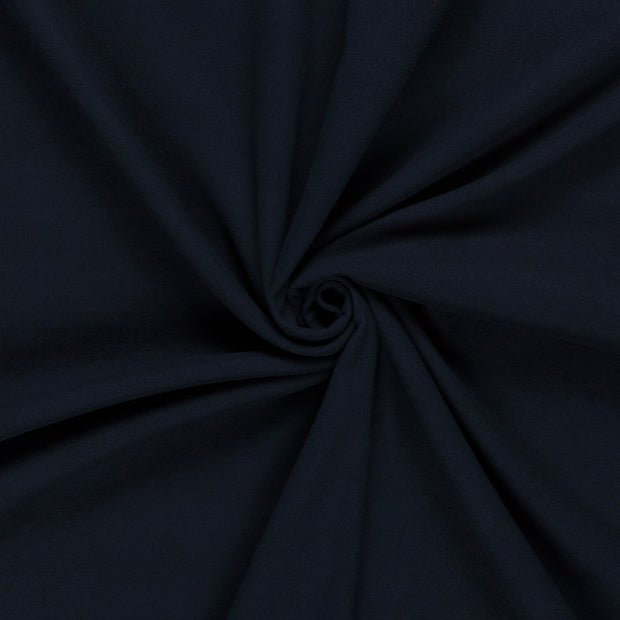 Mantel Wool Touch fabric Navy brushed 