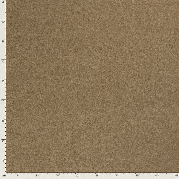 Polar Fleece stof Effen Beige