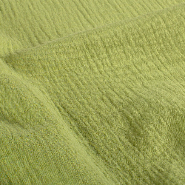 Muslin fabric Unicolour Olive Green