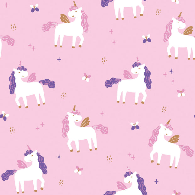 Aqua Protect (waterproof) fabric Unicorn Pink | Wholesale fabrics ...