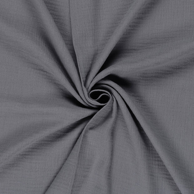 Muslin fabric Grey 