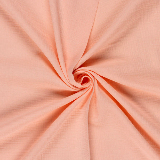 Muslin fabric Salmon 