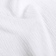 Muslin Unicolour Optical White