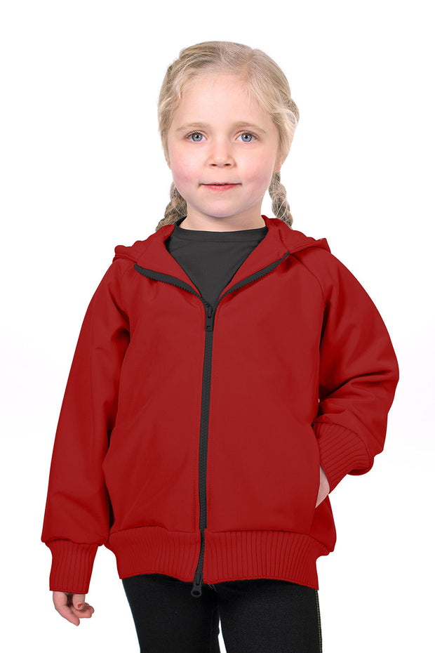 Softshell stof Effen Rood