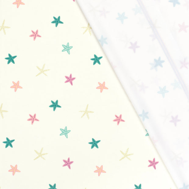 Swimwear Jersey UPF50 Recycled fabric Stars digital printed 