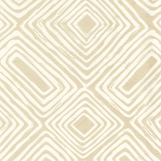 Viscose Nylon Twill stof Abstract Beige