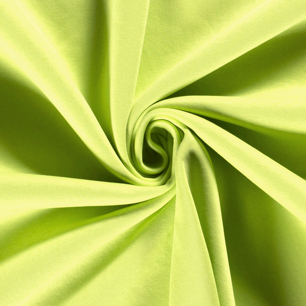 Jogging fabric Unicolour Lime Green
